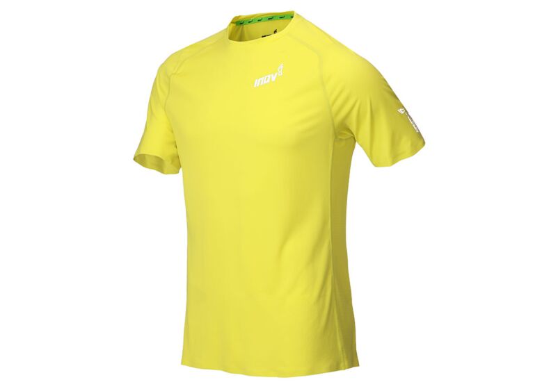 Inov-8 Base Elite 2.0 Short Sleeve Mens Base Layer Yellow Philippines 59137VJYS